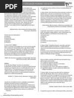 Lista Aula 06 Civilizacao Romana I