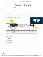 G7 Physics Practice 1 - Units and Measurement