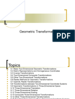 Lecture-8 (Geometric Transformation)