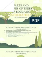 Parts & Types of Trees For Education Infographics by Slidesgo