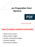 Antigen Preparation Form Bacteria
