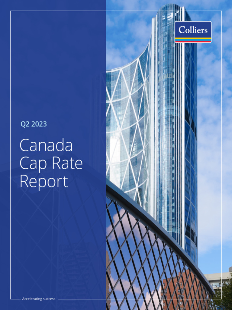 Canada Cap Rate Report Q2 2023 PDF Cost Of Living Investing