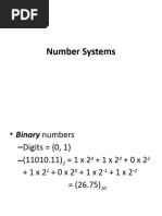 Number Systems