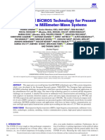 SiGe HBTs and BiCMOS Technology For Present and Future Millimeter-Wave Systems