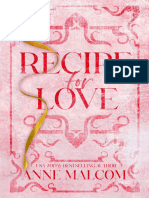 Recipe For Love - Anne Malcom