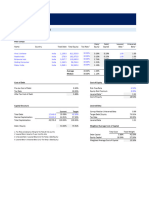 DCF Modelling - WACC - Completed