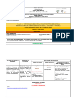 Plan Microcurricular Bachillerato Proyecto Cientifico 1 - Semana 1