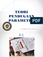 5.teori Pendugaan Parameter