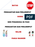 Stop Batas Jemput Ortu Siswa