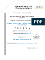 Analisis Estructural y Modelacion de Naves Industriales