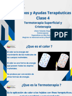 Clase 4 Termoterapia Superficial y Crioterapia