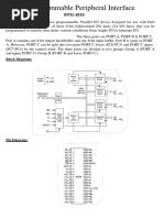 8255 Programmable Peripheral Interface