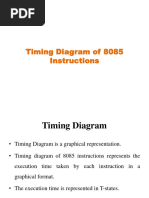 Timing Diagram MP 8085