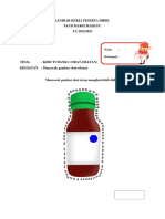 Lembar Kerja Peserta Didik 3 (Mencocok Gambar Obat-Obatan)