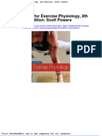 Test Bank For Exercise Physiology 8th Edition Scott Powers