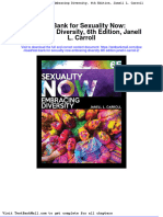 Test Bank For Sexuality Now Embracing Diversity 6th Edition Janell L Carroll 2