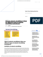 Seismic Retrofitting Techniques - Types of Seismic Retrofitting Techniques