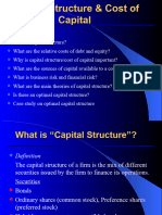 Capital Structure and Wacc 30 3 2023
