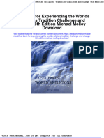 Test Bank For Experiencing The Worlds Religions Tradition Challenge and Change 6th Edition Michael Molloy Download