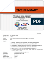 1 Executive Summary PT. BJE - PT. MJEN