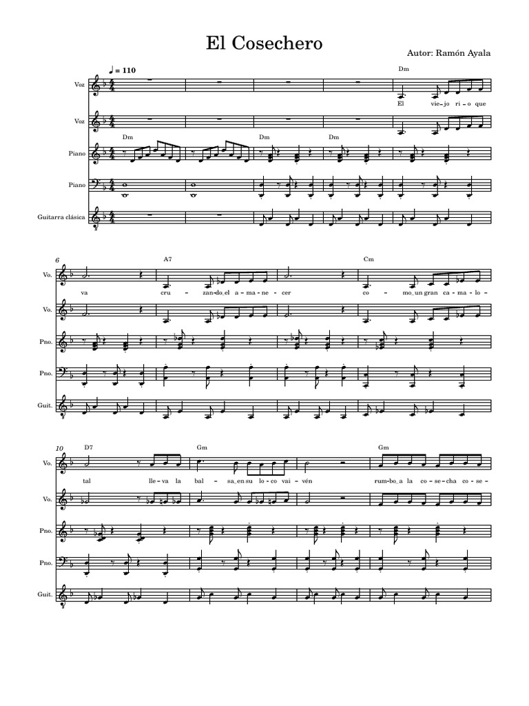 02 - Cosechero en 7 Hojas | PDF