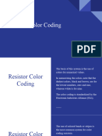 Resistor Color Coding