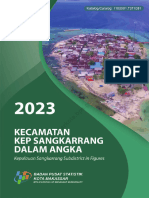 Kecamatan Kepulauan Sangkarrang Dalam Angka 2023