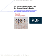 Test Bank For Social Development 2nd Edition by Clarke Stewart Parke