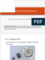 Tema IV. Transistores de Unión Bipolar