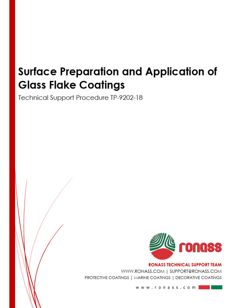 TP 9202 18 Surface Preparation and Application of Glass Flake Coatings