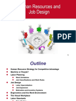 Human Resources, Job Design, and Work Measurement STD