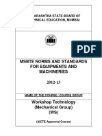 List of Equipments-Workshop ME PT AE-1