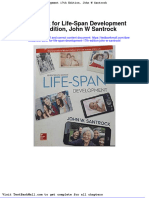 Test Bank For Life Span Development 17th Edition John W Santrock