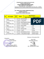Jadwal PAS SAS Ganjil TP.2023-2024 Kecamatan Citeureup TTD