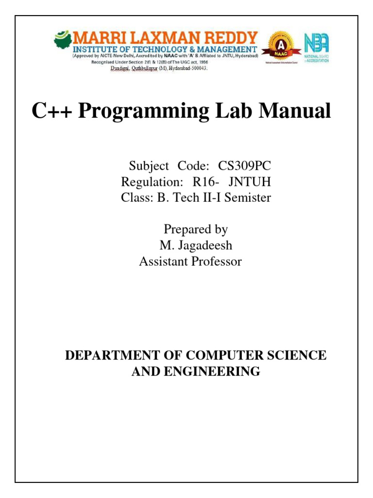C++ Lab | PDF | Engineering | C++