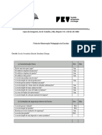 Ficha de Observacao Do Praticante