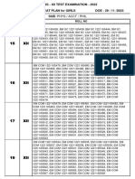 29 - 11 - 2023 Boys Display Seat Plan HS Test 2023