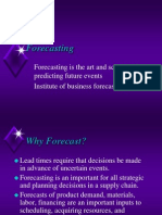 Forecasting: Forecasting Is The Art and Science of Predicting Future Events Institute of Business Forecasting