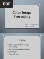 Color Image Processing 