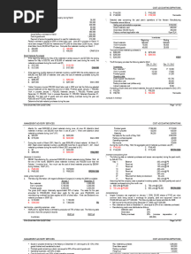 P02 Statement of Cost of Goods Manufactured Sold X