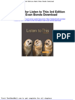 Test Bank For Listen To This 3rd Edition Mark Evan Bonds Download