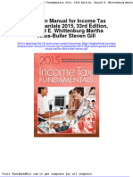 Solution Manual For Income Tax Fundamentals 2015 33rd Edition Gerald e Whittenburg Martha Altus Buller Steven Gill