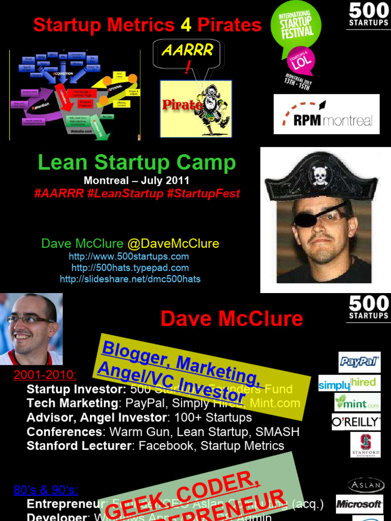 Startup Metrics for Growth and Success | PDF | Startup Company | Small ...