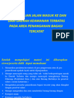 Materi - 14 & 15 - Pengendalian Jalan Masuk Ke Dan Dari Daerah Keamanan Terbatas Pada Area Penanganan Bagasi Tercatat