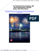 Test Bank For Financial Accounting 5th Edition David Spiceland Wayne Thomas Don Herrmann 2