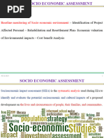 Baseline Monitoring of Socio Economic Environment