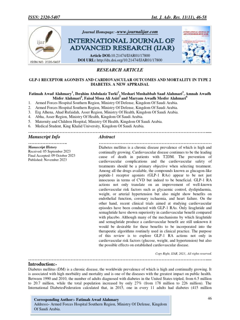 EXAMINING THE IMPACT OF GLP 1 RECEPTOR AGONIST USE ON visual data 5