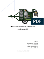 Manual de Mantenimiento Del Ordenador Mecánio Portátil