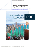 Solution Manual For Intermediate Accounting 10th by Spiceland