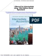 Solution Manual For Intermediate Accounting 10th Edition David Spiceland